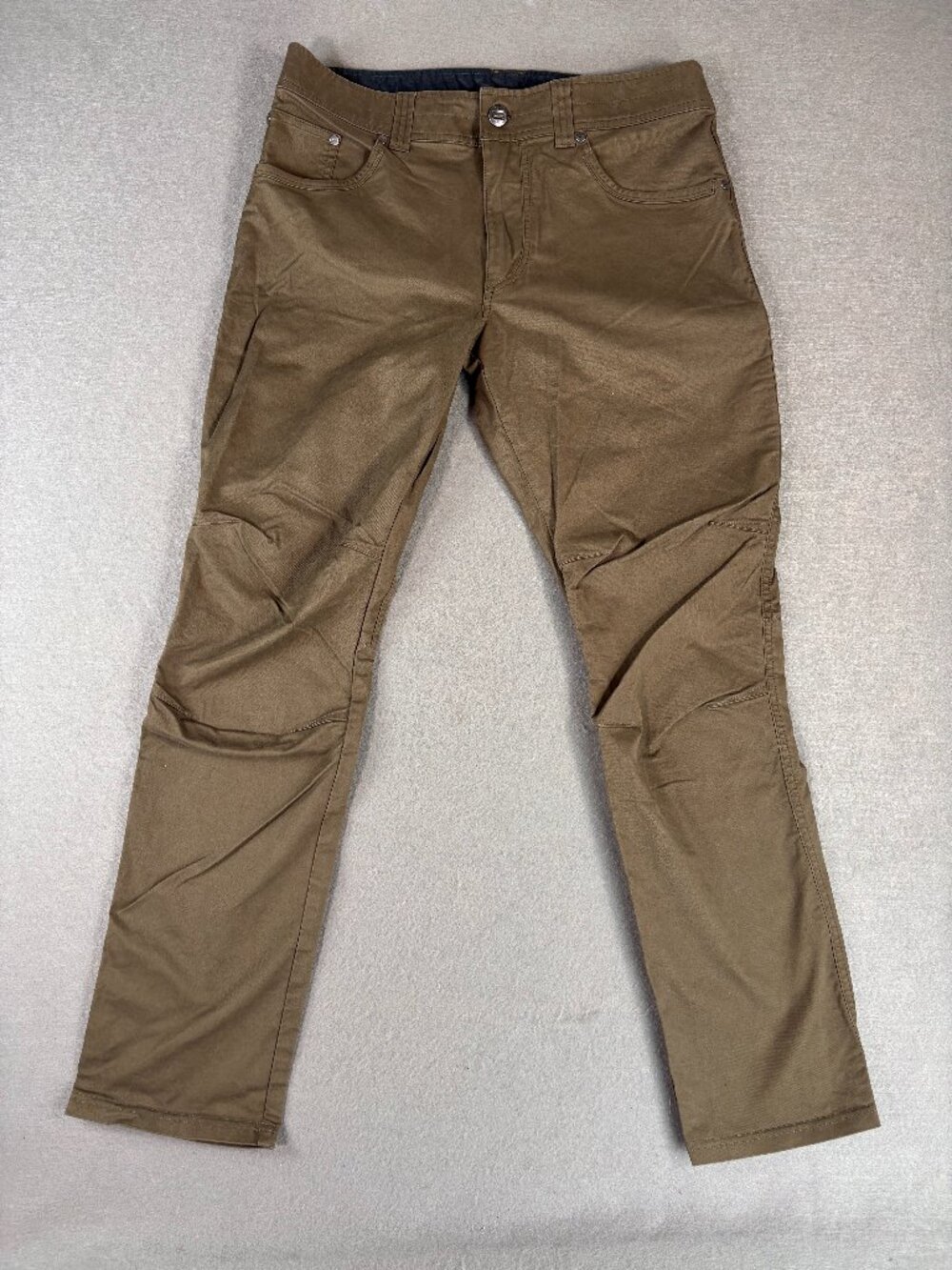 KÜHL Rydr Lite Klassik Pants 34x32 Brown Stretch Hiking Outdoor 5320